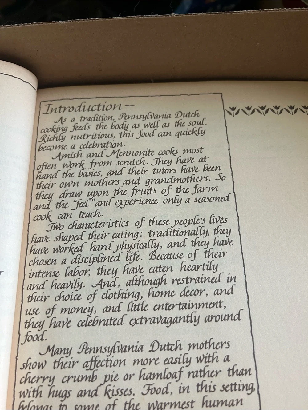 From Amish and Mennonite Kitchens Cookbook -